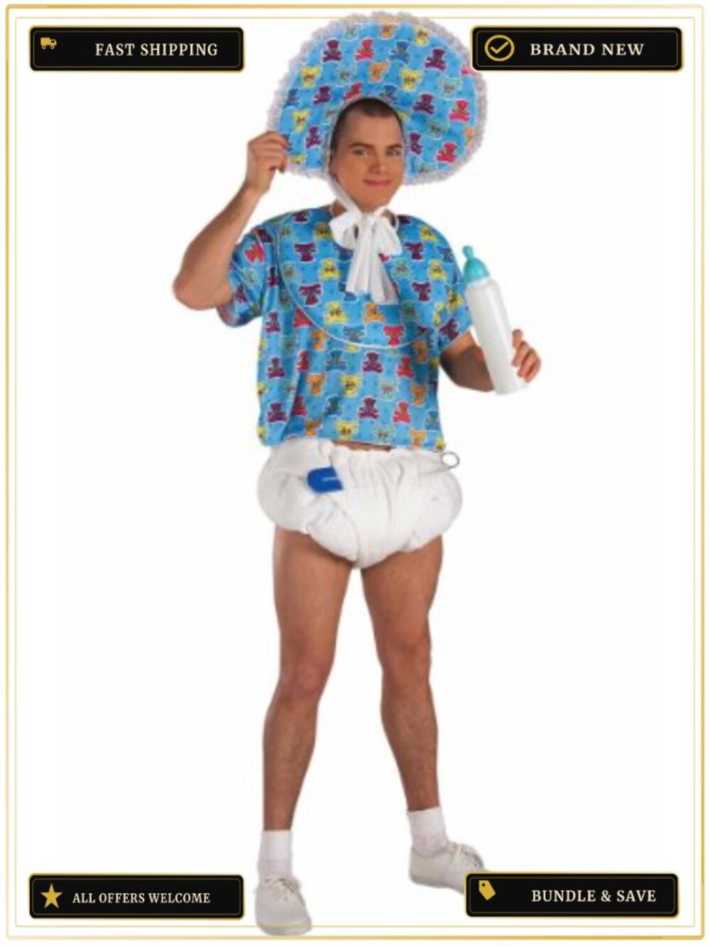 Rubies Blue Baby Boomer Costume